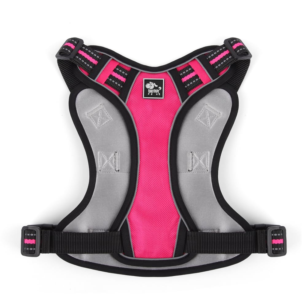 No-Pull Dog Harness with Storage Space, Reflective Design, Adjustable Straps, Oxford Cloth Material