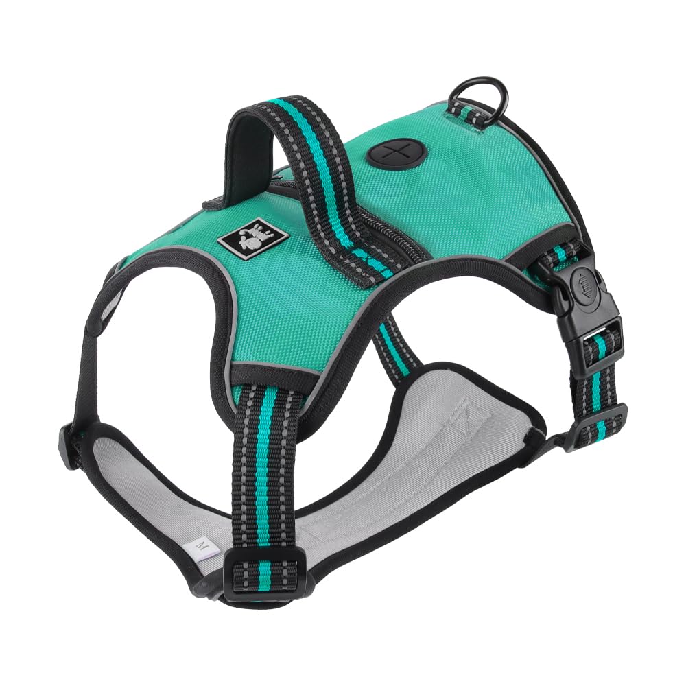 No-Pull Dog Harness with Storage Space, Reflective Design, Adjustable Straps, Oxford Cloth Material