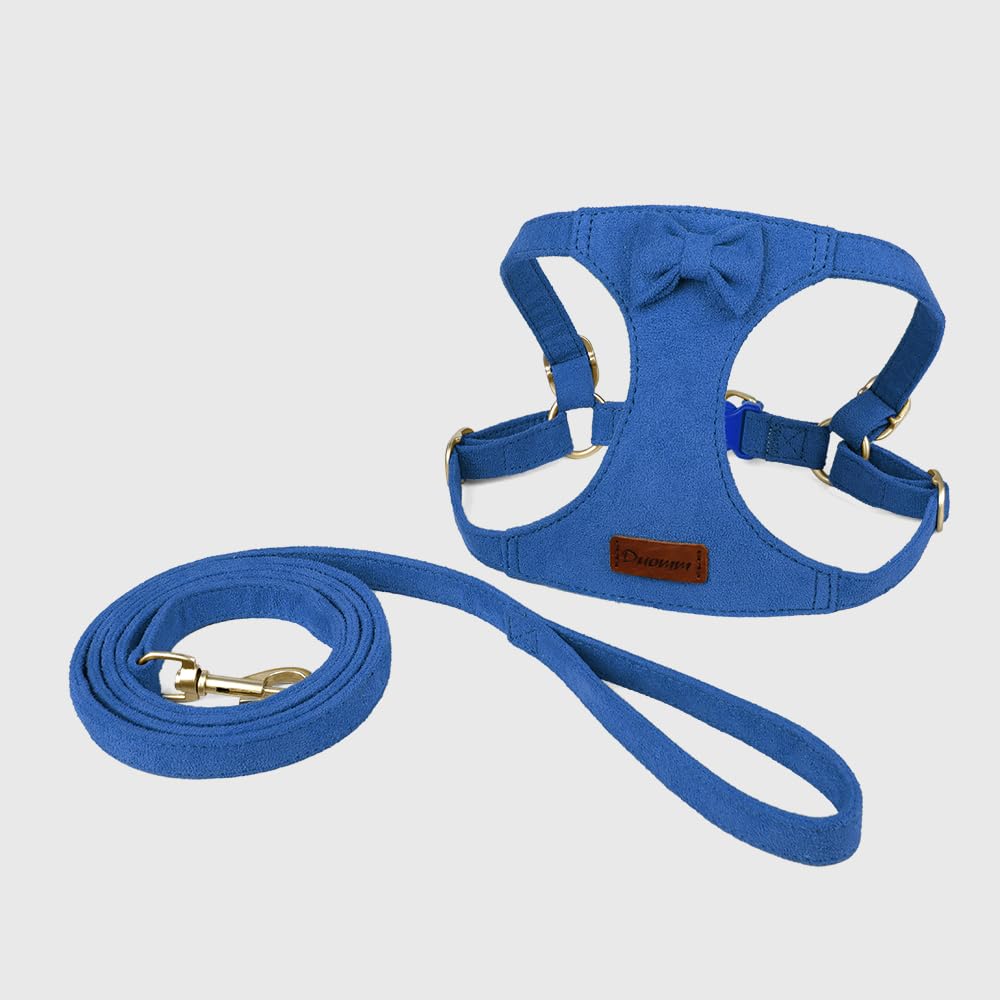 Folded Edge Square H-Style Harness for Small & Medium Dogs – Adjustable, No-Pull, Lightweight & Secure Pet Vest