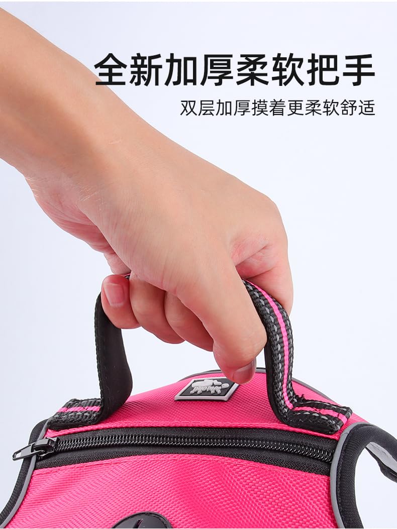 No-Pull Dog Harness with Storage Space, Reflective Design, Adjustable Straps, Oxford Cloth Material