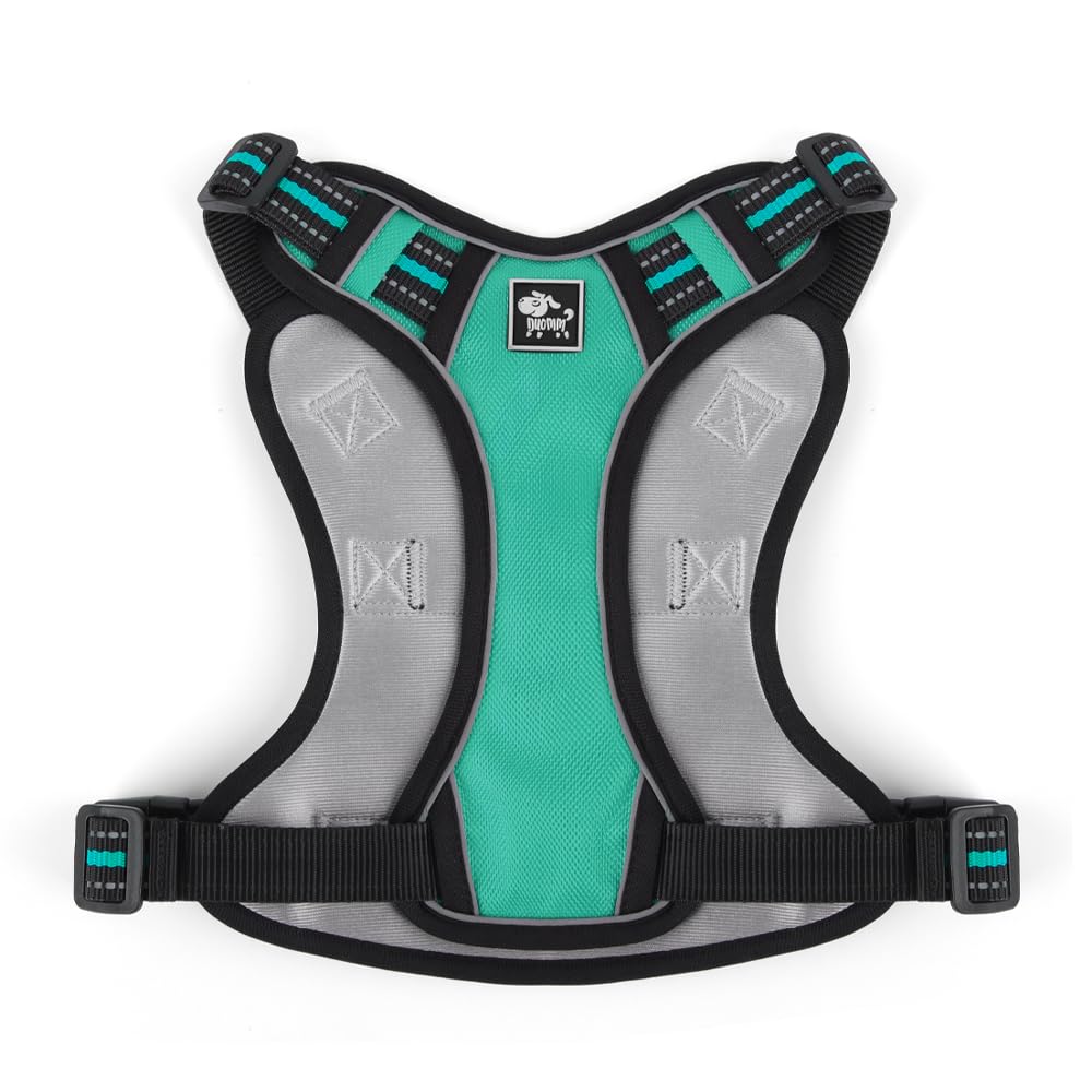 No-Pull Dog Harness with Storage Space, Reflective Design, Adjustable Straps, Oxford Cloth Material