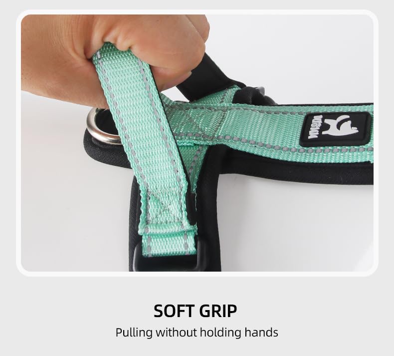 All-Season No-Pull Dog Harnessss for Walking, Training & Travel. Medium and Large Dogs
